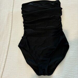 J Crew One Piece Swimsuit Black S - NWOT